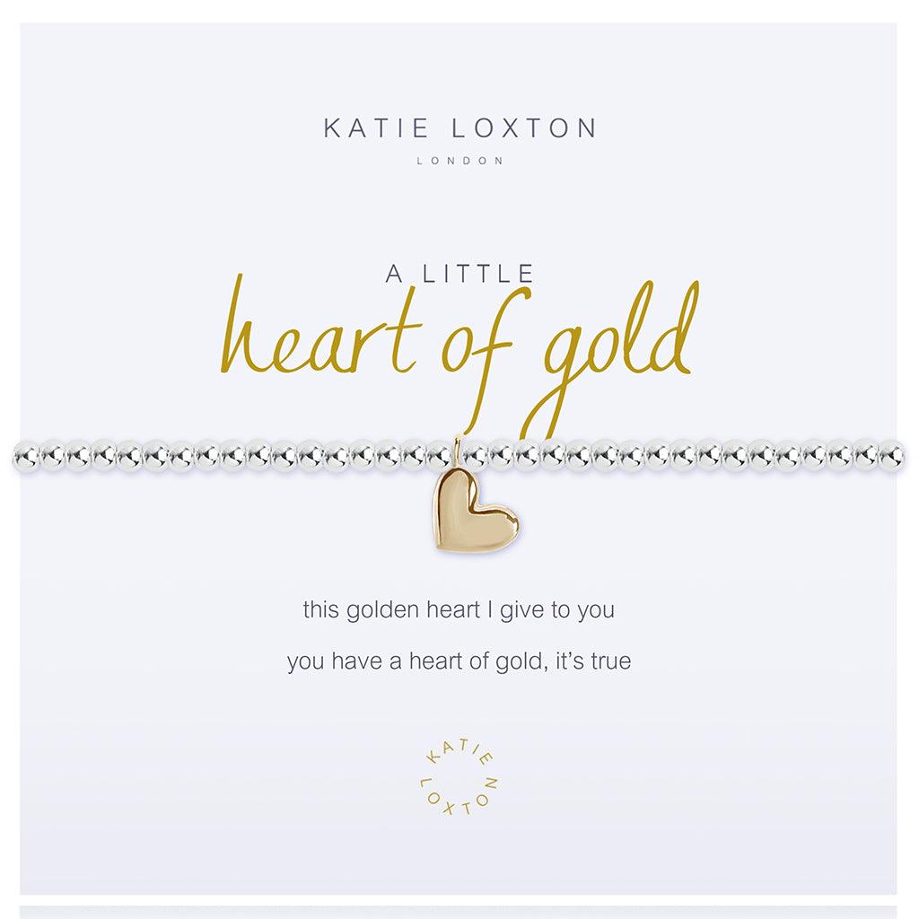 Katie Loxton  A Little Heart of Gold Bracelet