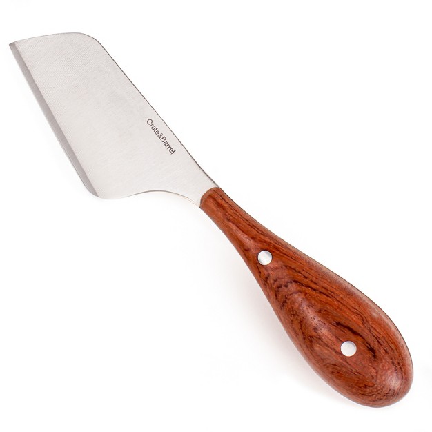 Stainless Steel Provence Hard Cheese Knife With Wood Handle