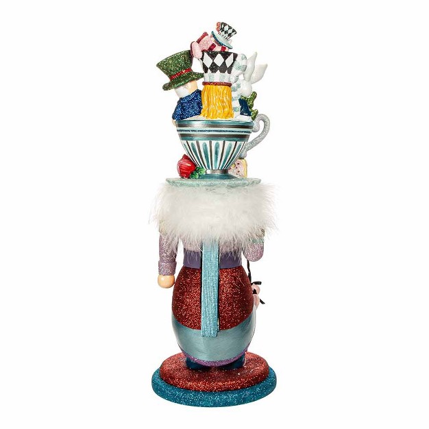 Kurt Adler 18 inch Hollywood Alice Teacup Hat Nutcracker