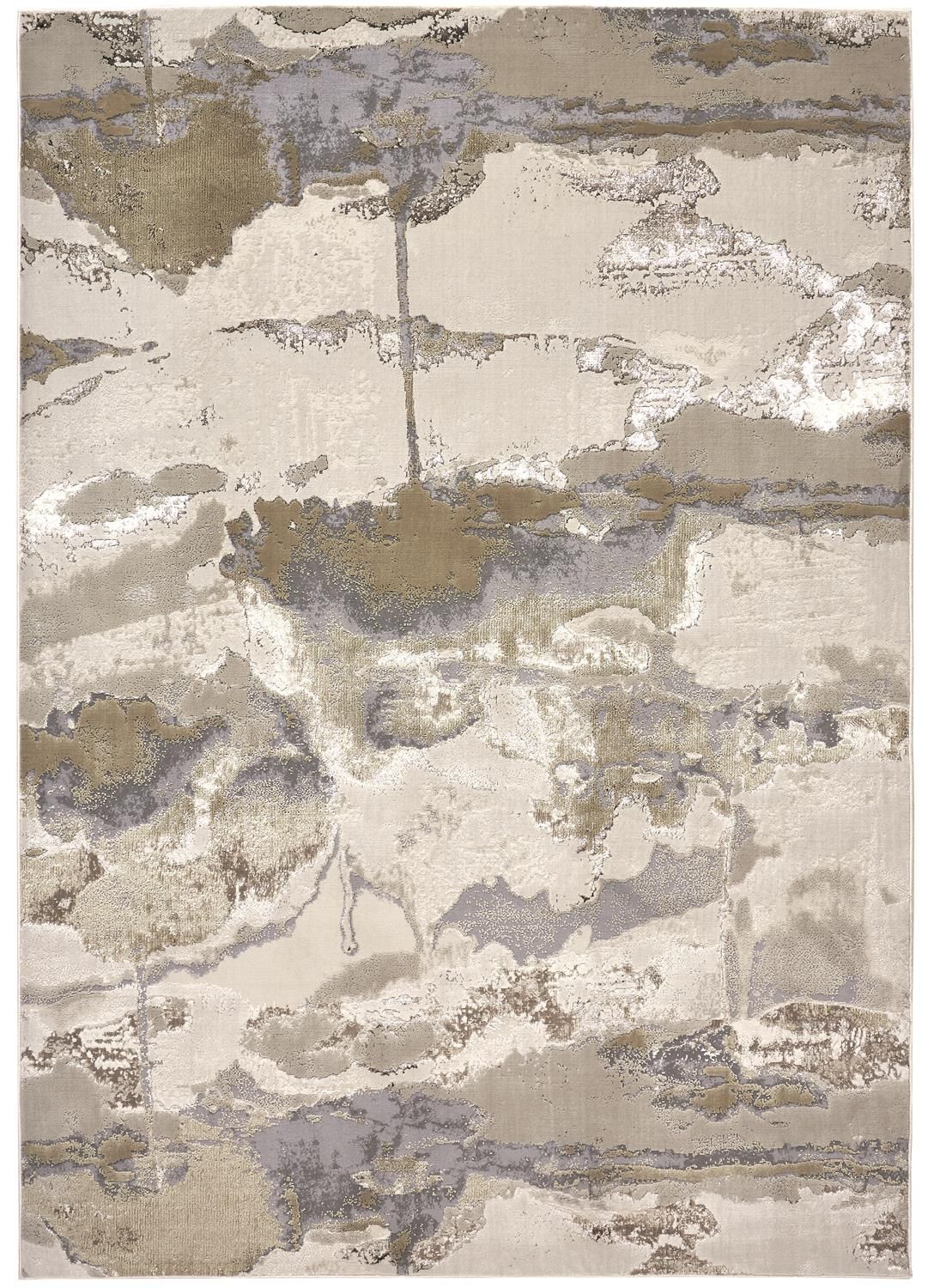 Tripoli Gold and Tan Rug by BD Fine