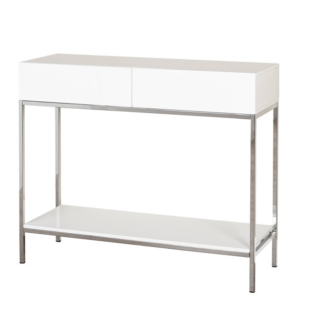 Lewis Modern Sofa Table White Buylateral