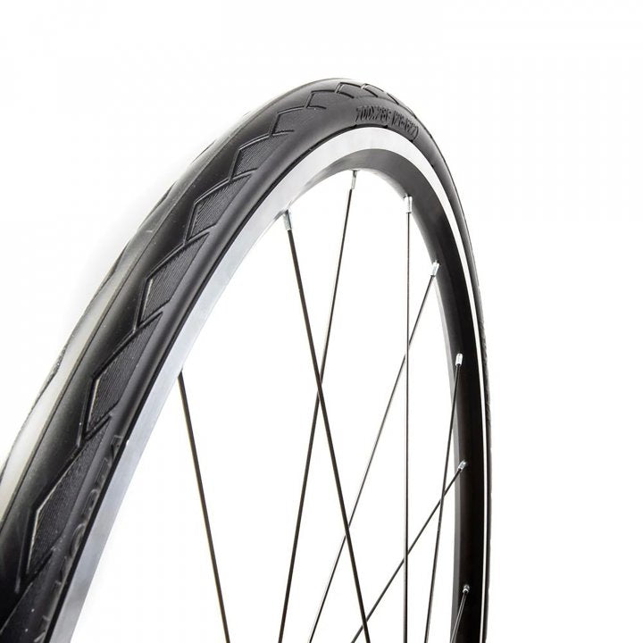 Tannus Airless Semi-Slick 700c Road Tire - Midnight Black