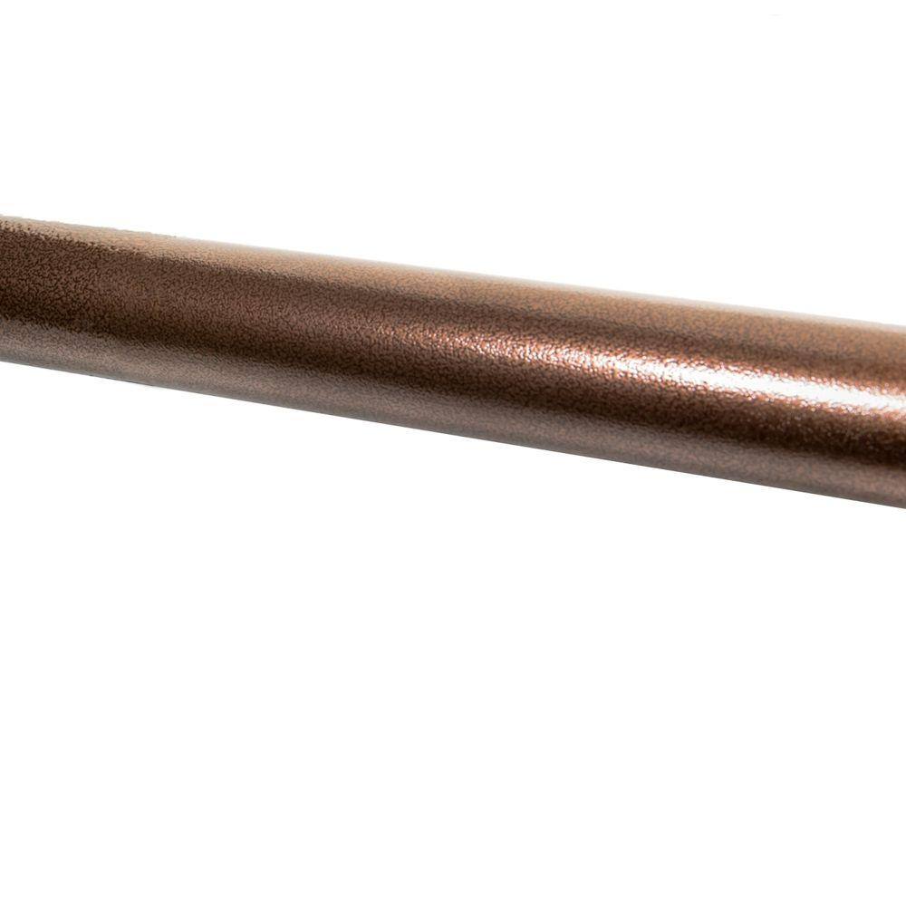 EZ Handrail 6 ft. x 1.9 in. Copper Vein Round Aluminum ADA Handrail EZA100-6CV