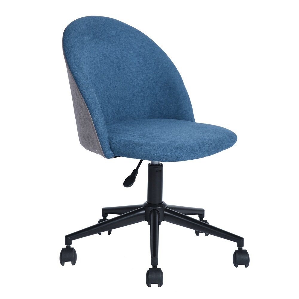 Stylish Adjustable Height Task Chair  Rotatable Computer Chair