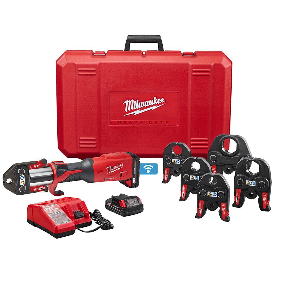 Milwaukee M18 FORCE LOGIC Press Tool with ONE-KEY with 1/2