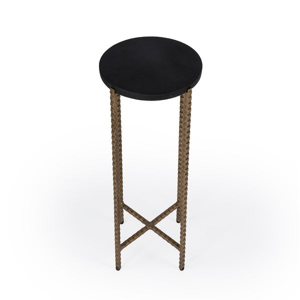 Nigella Granite Cross Legs Side Table