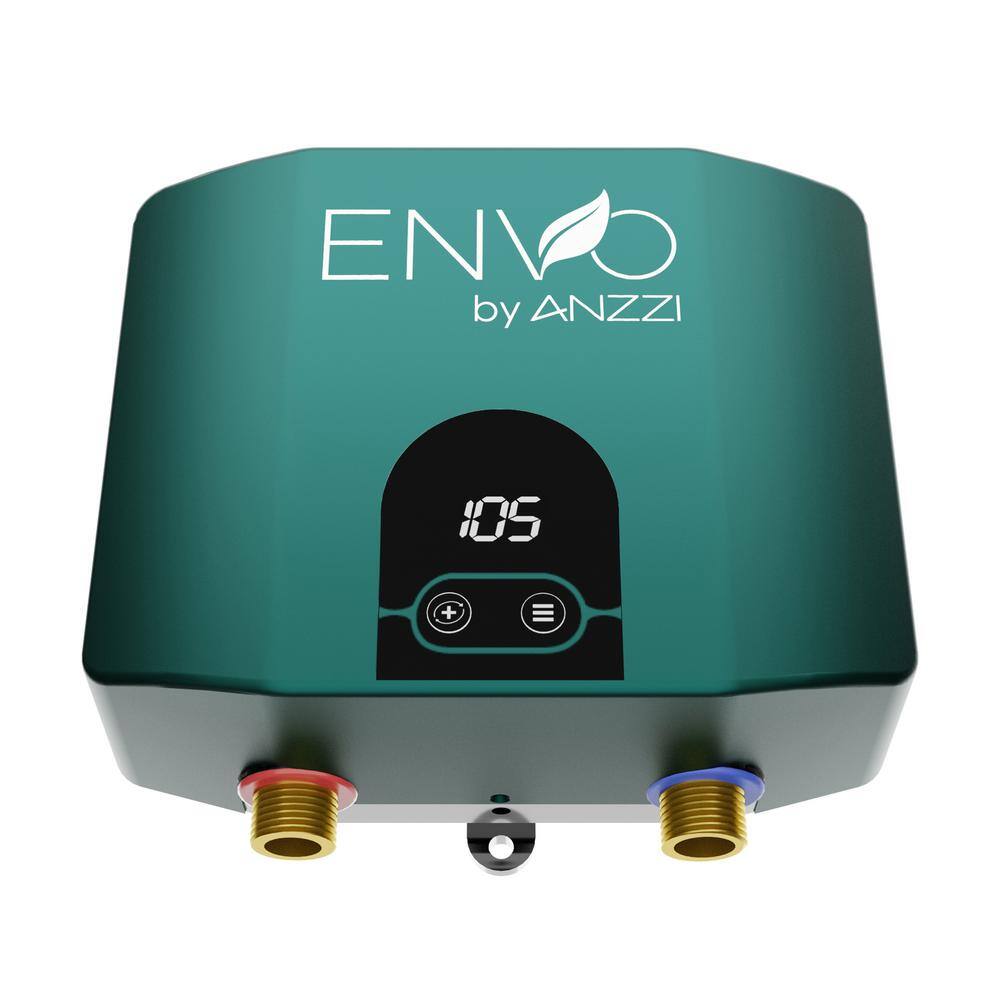 ANZZI WH-AZ035-M1 ENVO Ansen 3.5 kW 0.8 GPM Tankless Electric Water Heater WH-AZ035-M1