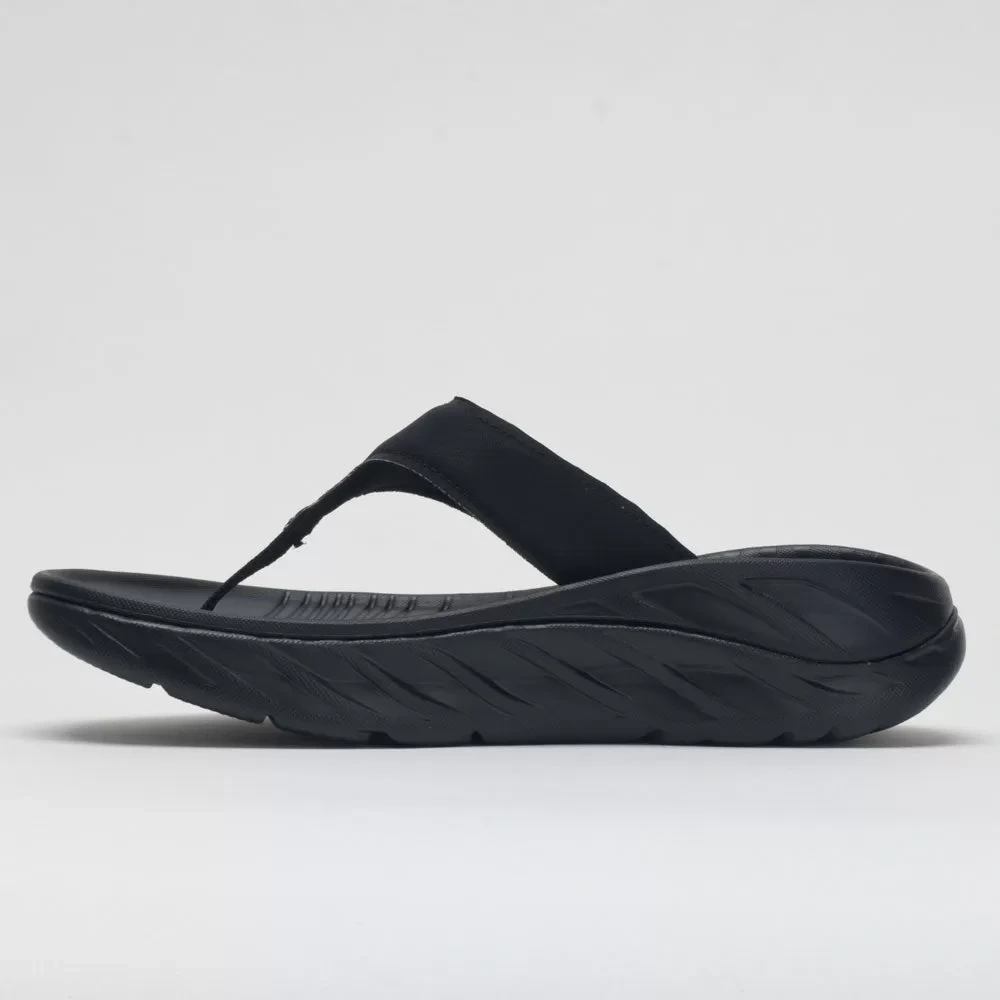 Hoka One One Ora Recovery Flip Women's Black/Dark Gull Gray