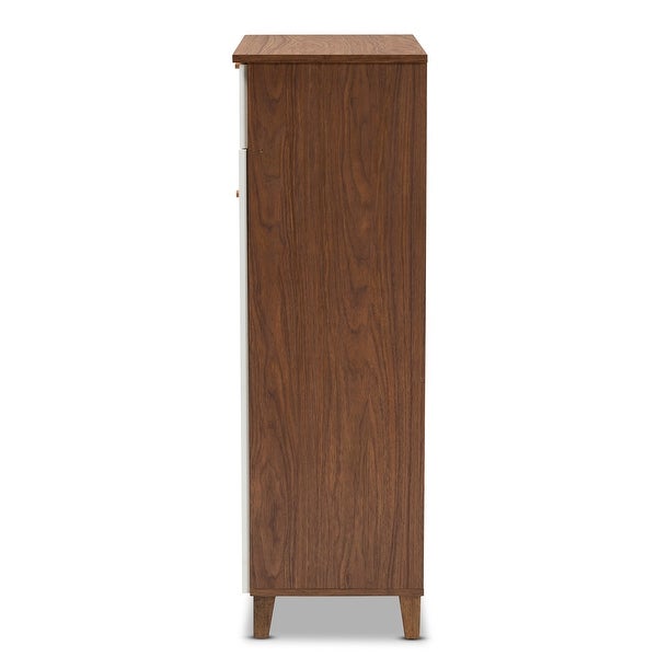 Carson Carrington Kaettilstorp Modern and Contemporary 5-shelf Shoe Cabinet - - 30773187