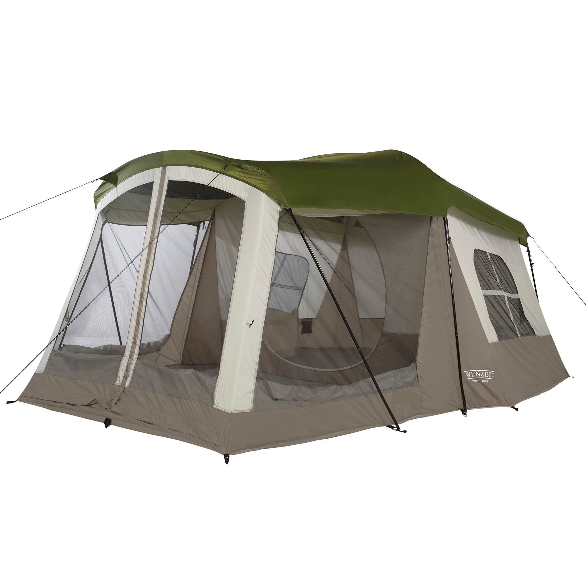 Wenzel Klondike 16 x 11'  8 Person 3 Season Screen Room Camping Tent (2 Pack)