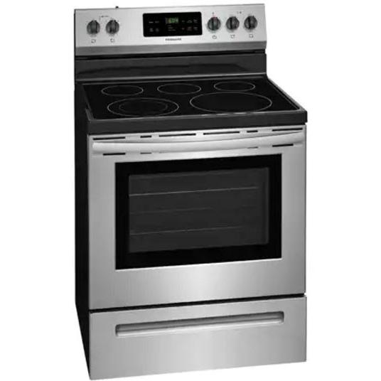 Frigidaire 30-inch Freestanding Electric Range with SpaceWise? Expandable Elements CFEF3054US