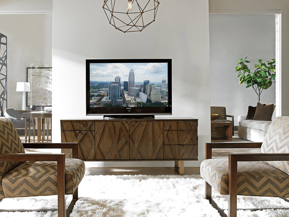 Ellison Media Center   Contemporary   Entertainment Centers And Tv Stands   by Lexington Home Brands  Houzz