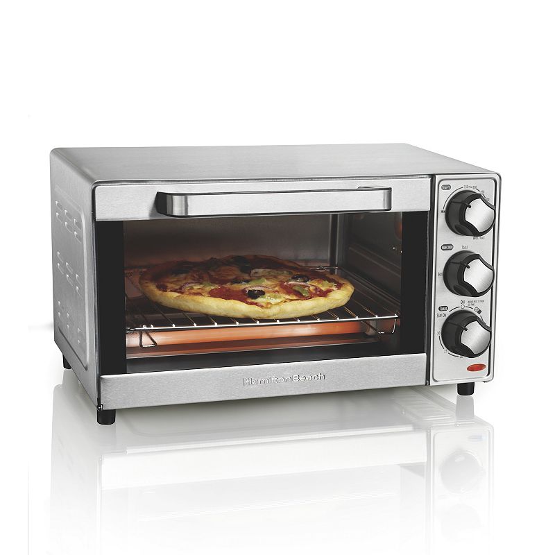 Hamilton Beach 4 Slice Broiler Toaster Oven