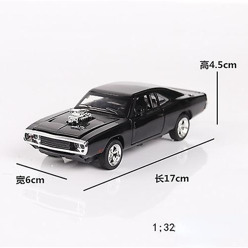 1:32fast and Furious Dodge Sports Car Model Simulation Car Model Alloy Toys