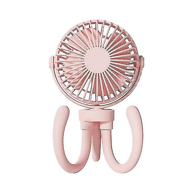 2022 New Baby Stroller Winding Fan Portable Summer Mute Octopus Electric Fan