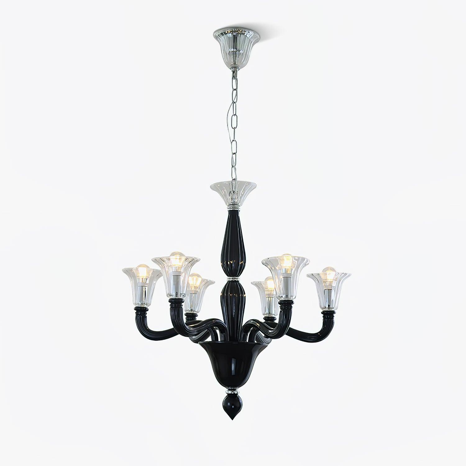 Murano Candle Chandelier