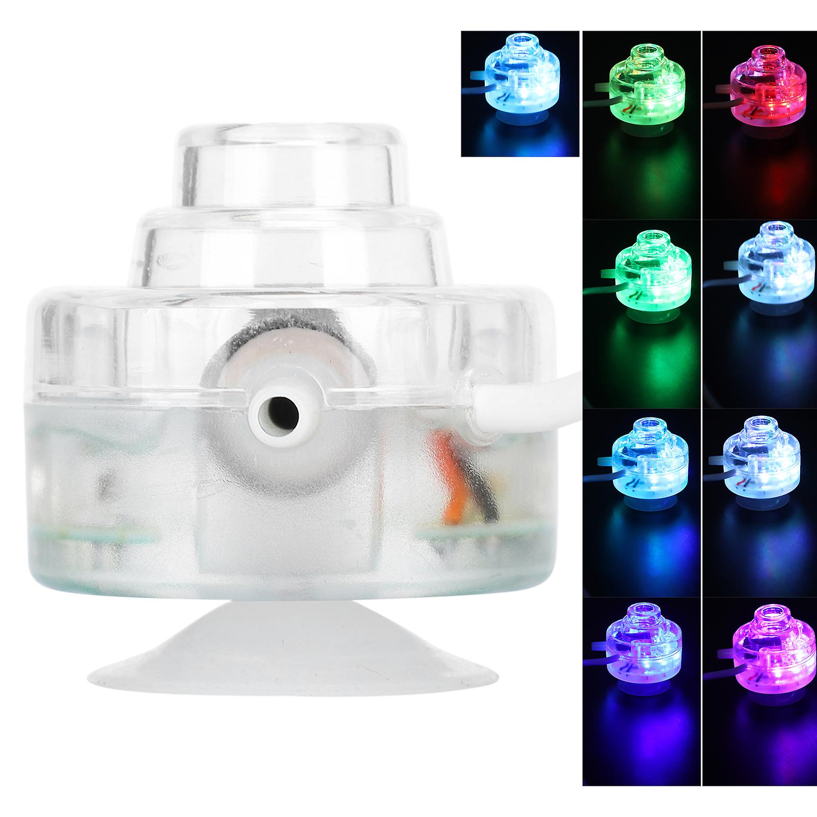 Plastic Led Fish Tanks Aquarium Colourful Gradient Spot Light Waterproof Submersible