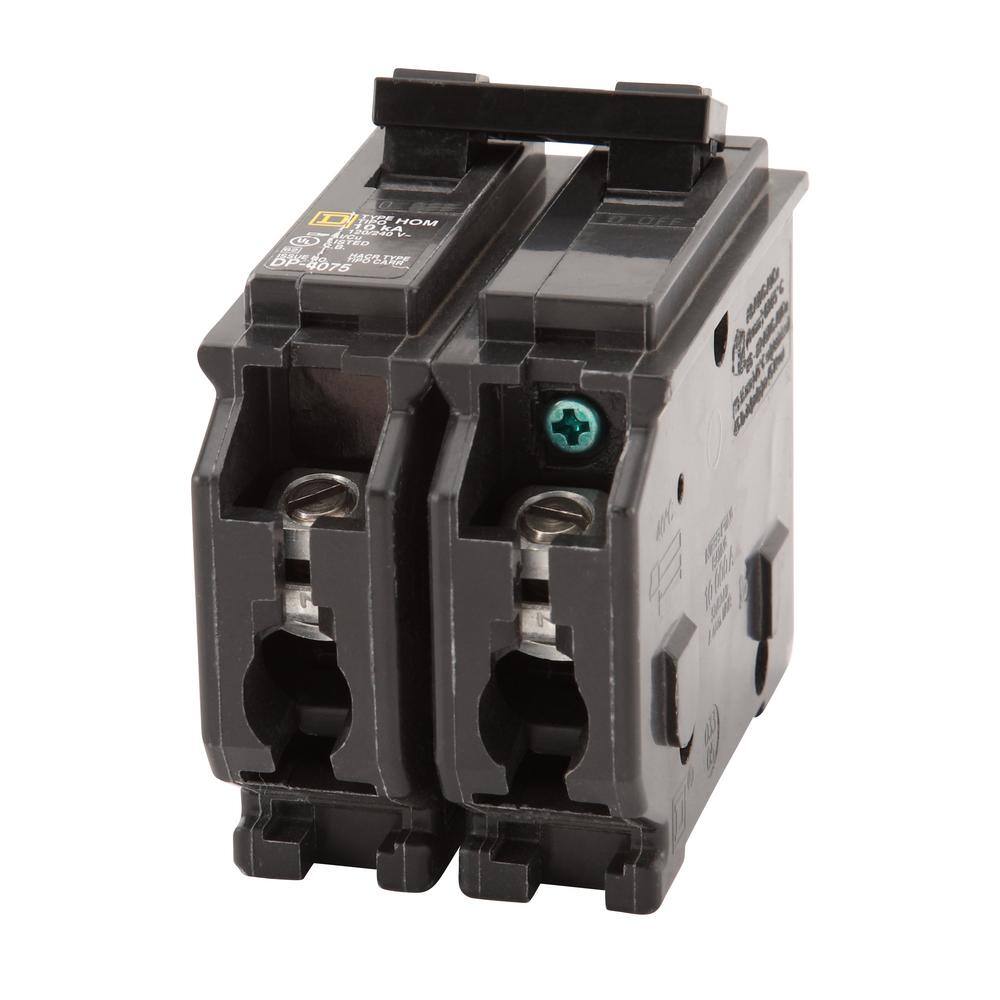 Square D Homeline 60 Amp 2-Pole Circuit Breaker(HOM260CP) HOM260CP