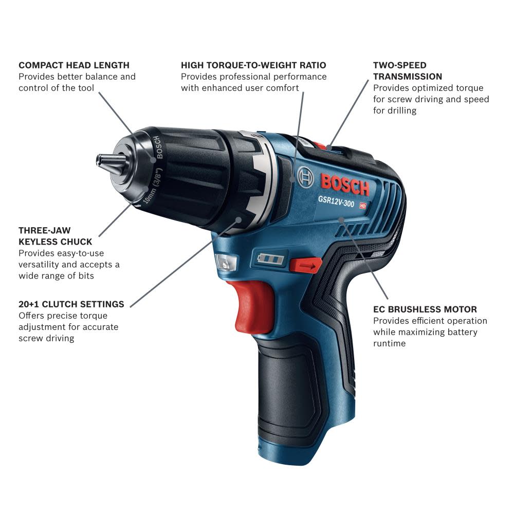 12V Max EC Brushless 3/8 In. Drill/Driver (Bare Tool) ;