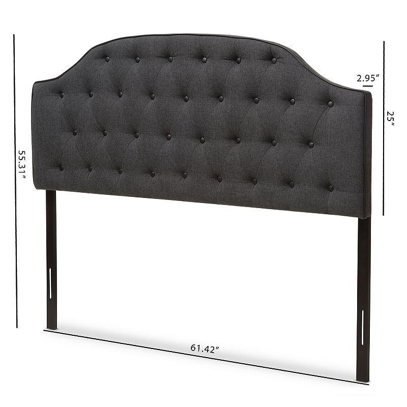 Baxton Studio Windsor Tufted Headboard