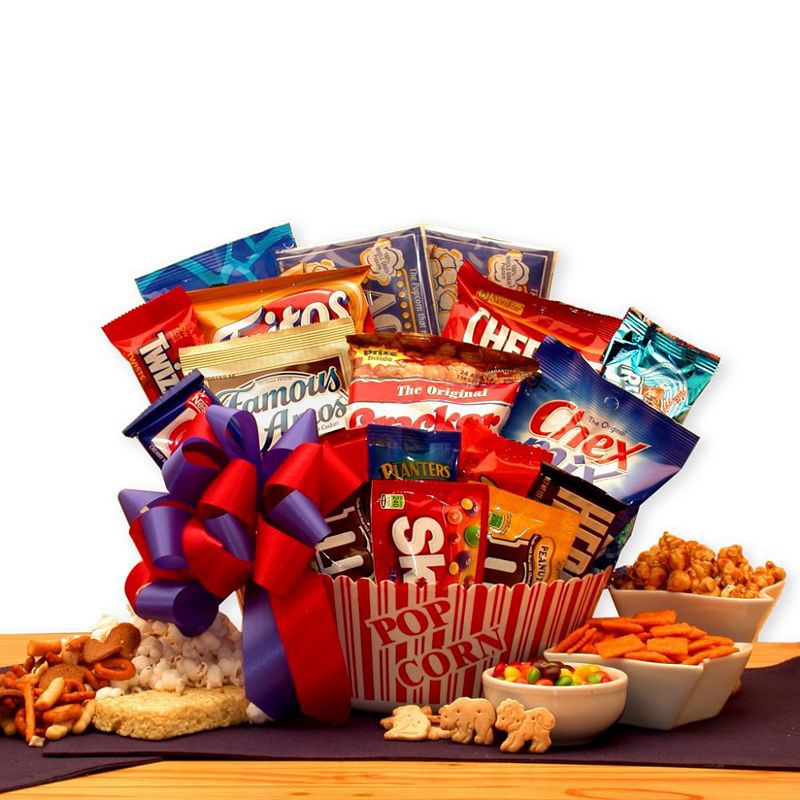 GBDS Snack time Favorites Gift Basket- snack basket - snack gift basket