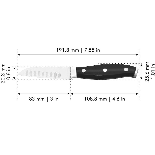 Henckels Forged Premio 3 inch Kudamono Paring Knife