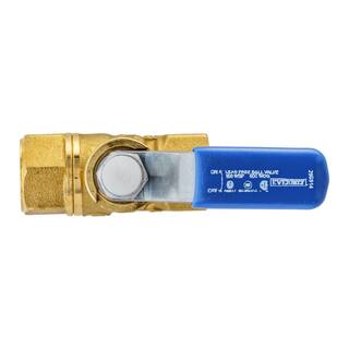 Everbilt 14 in. Brass FPT Full Port Threaded Ball Valve 107-401EB