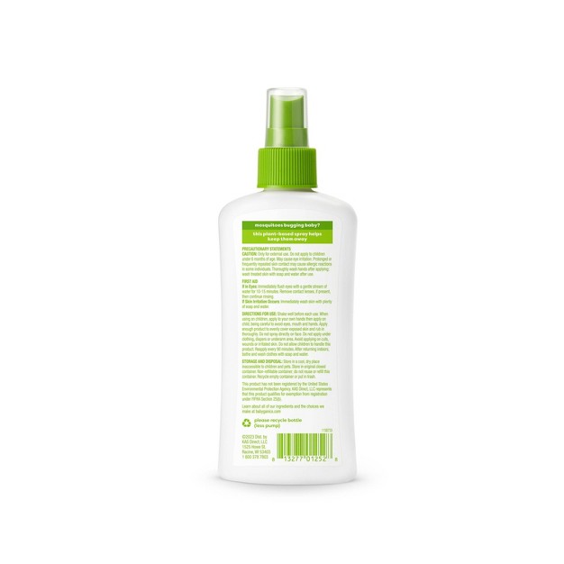 Babyganics Natural Deet free Insect Repellent 6 Fl Oz Spray Bottle