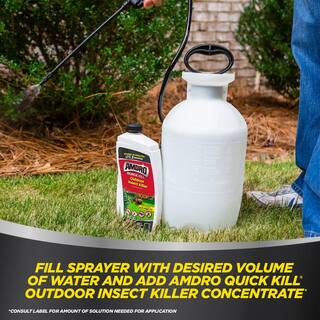 AMDRO Quick Kill 32 oz. Outdoor Insect Killer Concentrate 100522992