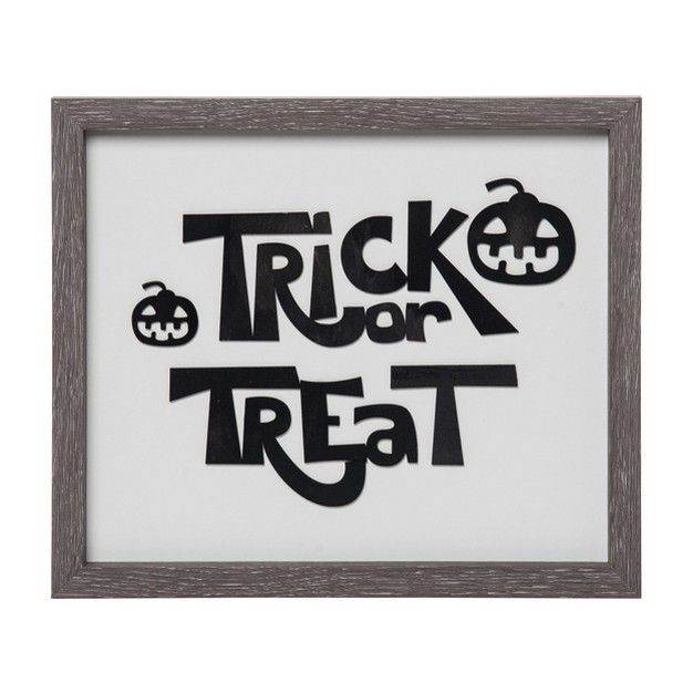 Transpac Wood 13 7 In Multicolored Halloween Statement Halloween Wall Decor