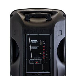 BEFREE SOUND 15 in. Rechargeable Bluetooth Portable Party PA Speaker System With SDFMUSB Inputs 98597278M