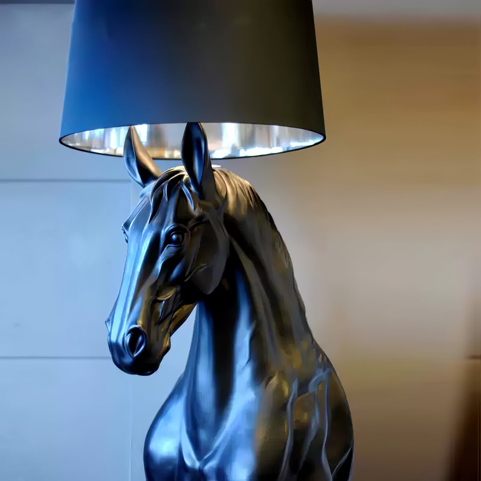 Horse Statue Floor Lamp