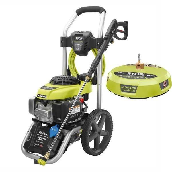 3000 PSI 2.3-GPM GAS Pressure Washer and 15 in. Surface Cleaner RY803001-SC