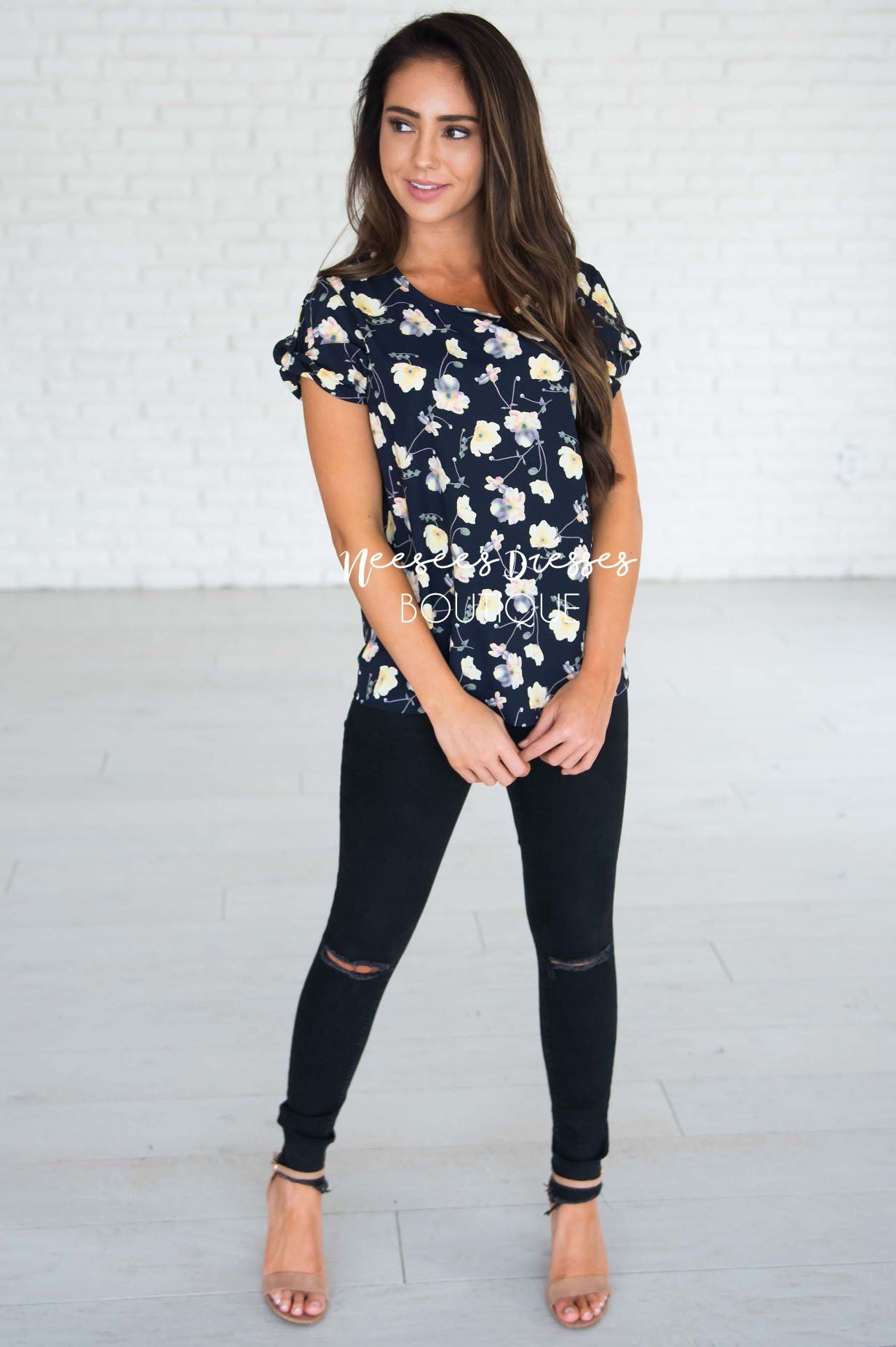 Fancy Floral Blouse