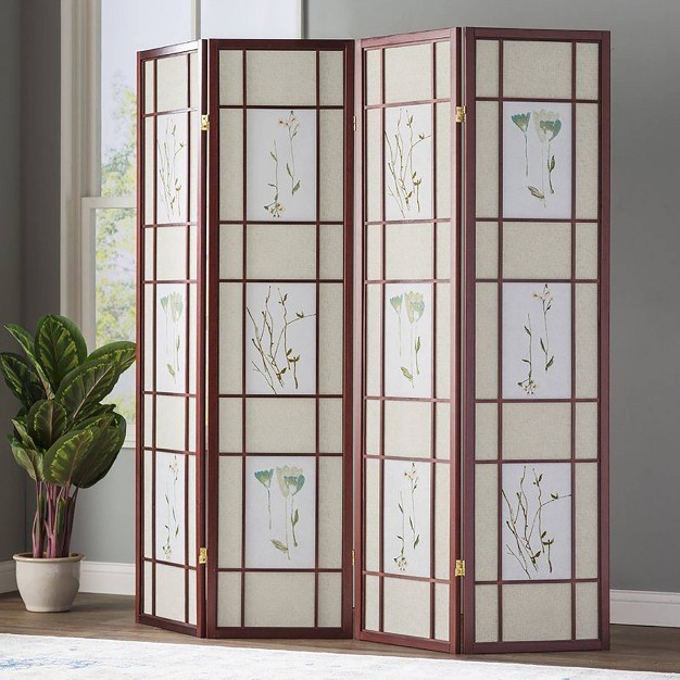 4 Panel Shoji Screen Cherry Ore International