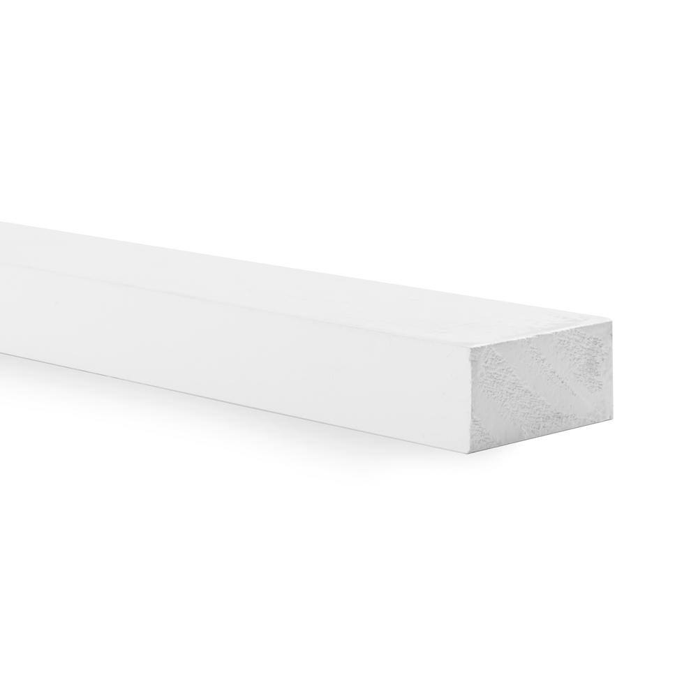 Trim Board Primed Pine Finger-Joint (Common: 1 in. x 3 in. x 8 ft. Actual: .719 in. x 2.5 in. x 96 in.) 424600