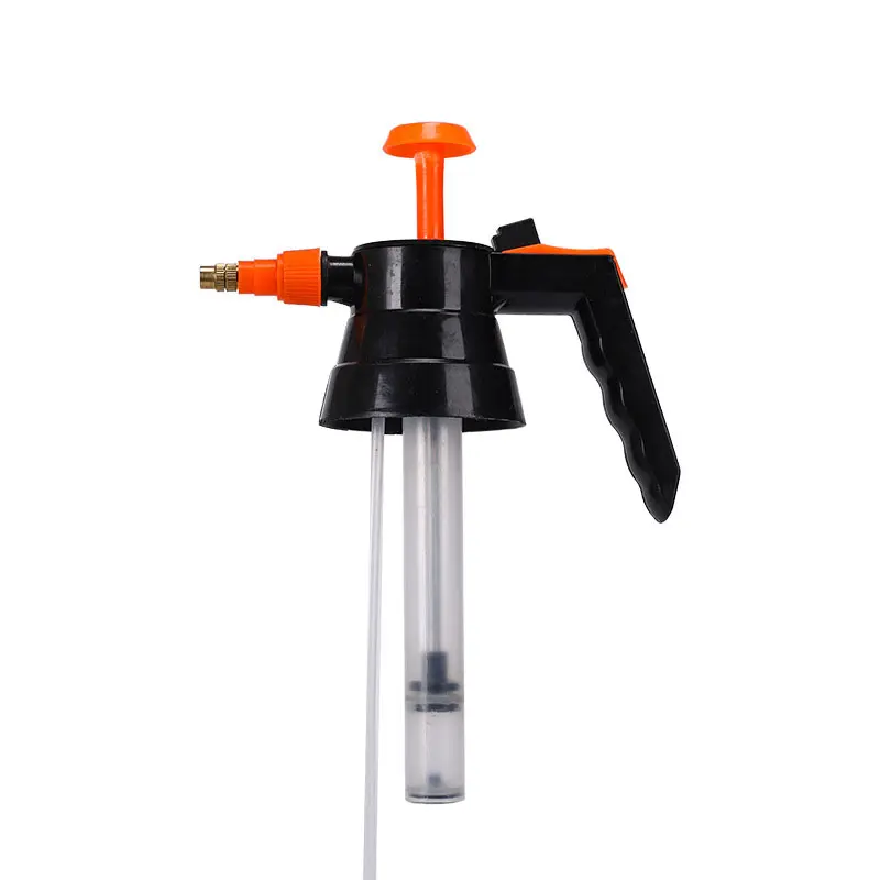 Wholesale Portable 2/3l Pressure Small Garden Orange Plastic Spray Bottle Hand Sprayer