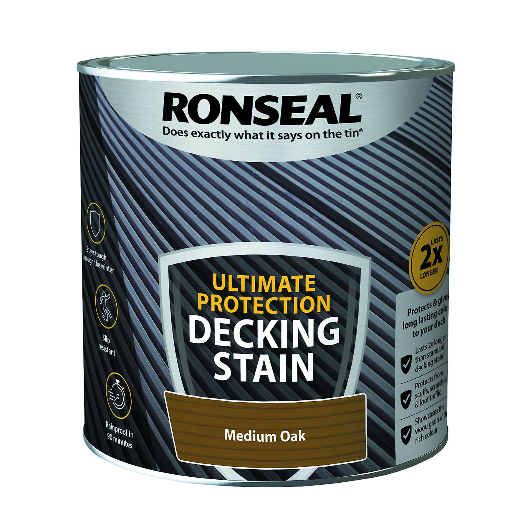 Ronseal Ultimate Protection Decking 2.5L Medium Oak