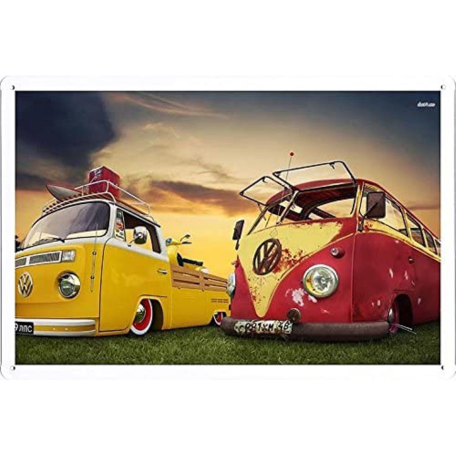 Automobile Car Vehicle Metal Poster Plate Tin Sign By Jake Box (8