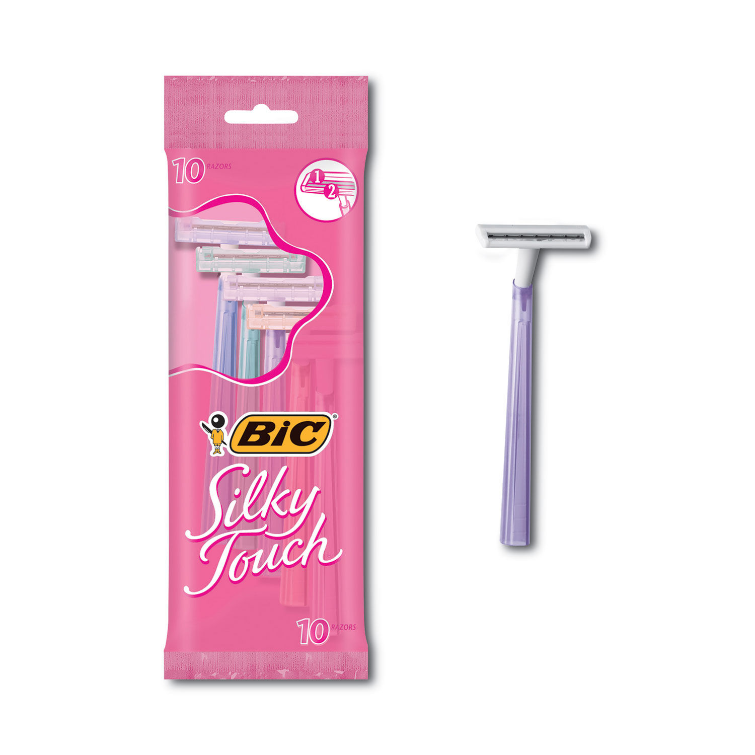 Silky Touch Womenandrsquo;s Disposable Razor by BICandreg; BICSTWP101