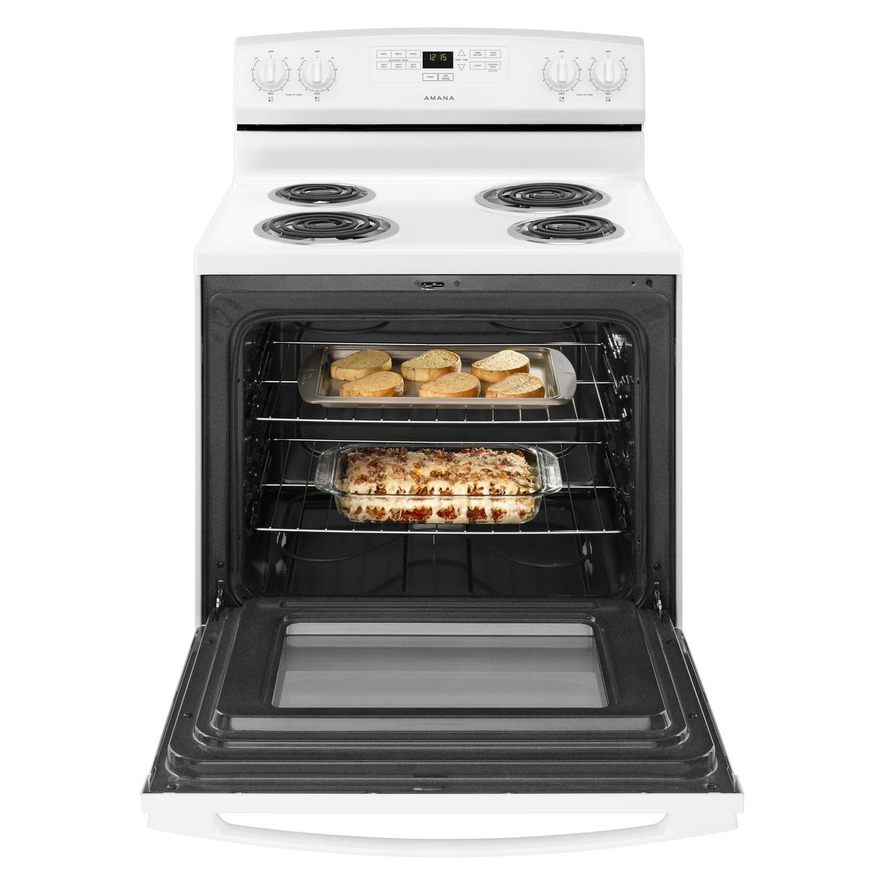 Amana 30-inch Freestanding Electric Range ACR4303MFW