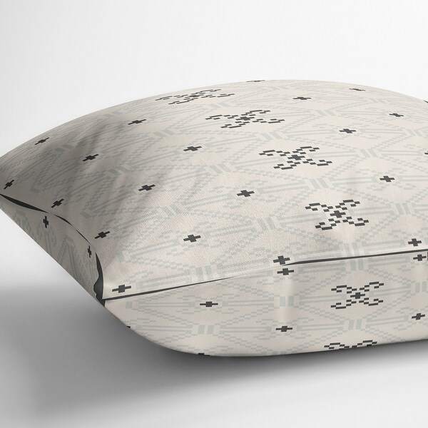 WHIT IVORY Indoor|Outdoor Pillow By Kavka Designs