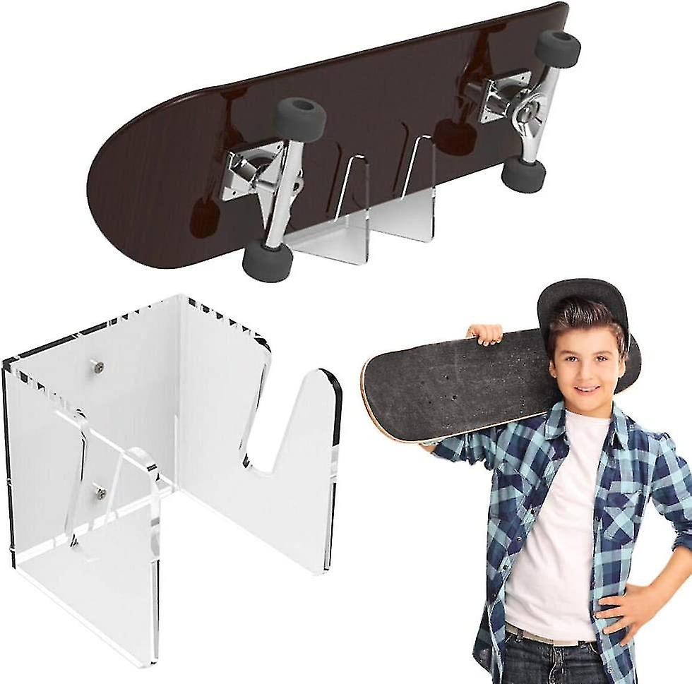 Wall Mount For Wakeboard， Skateboard Wall Mount，wall Mount Wall Mount， Transparent Acrylic Suitable For Longboard