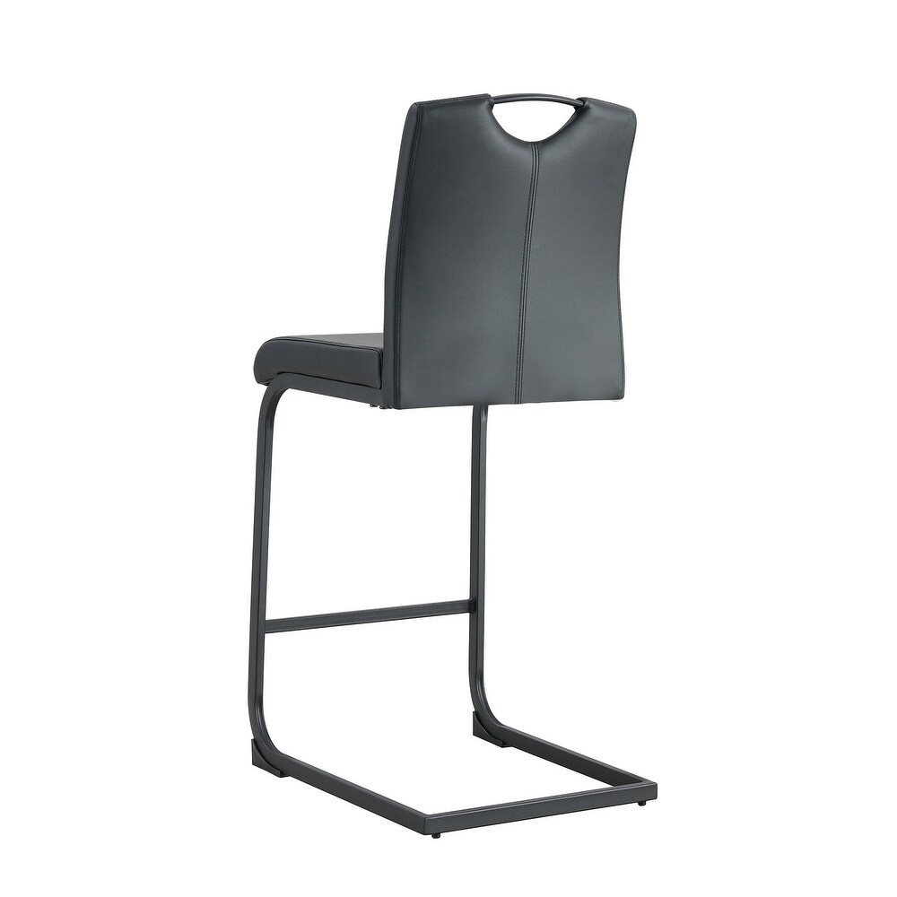 PU Barstool Chair Set of 2