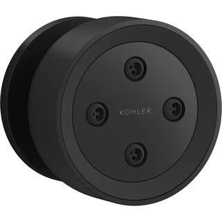 KOHLER Statement 2.75 in. 4-Sprayer Body Jet in Matte Black 26299-G-BL