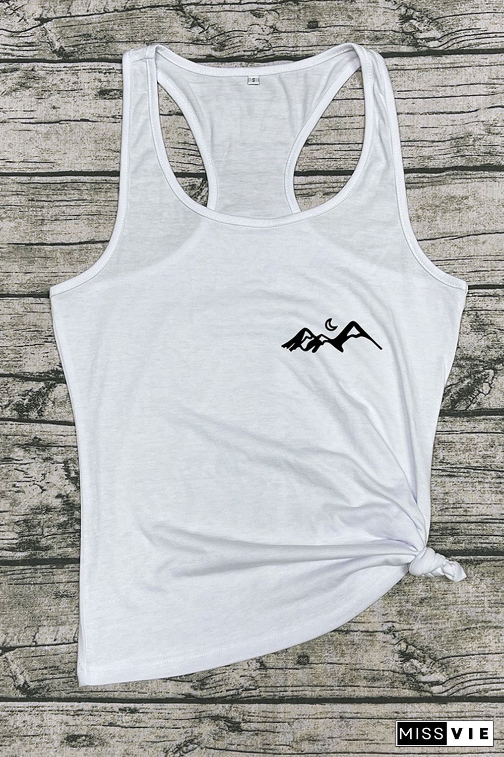 Camping Mountains Tank Top