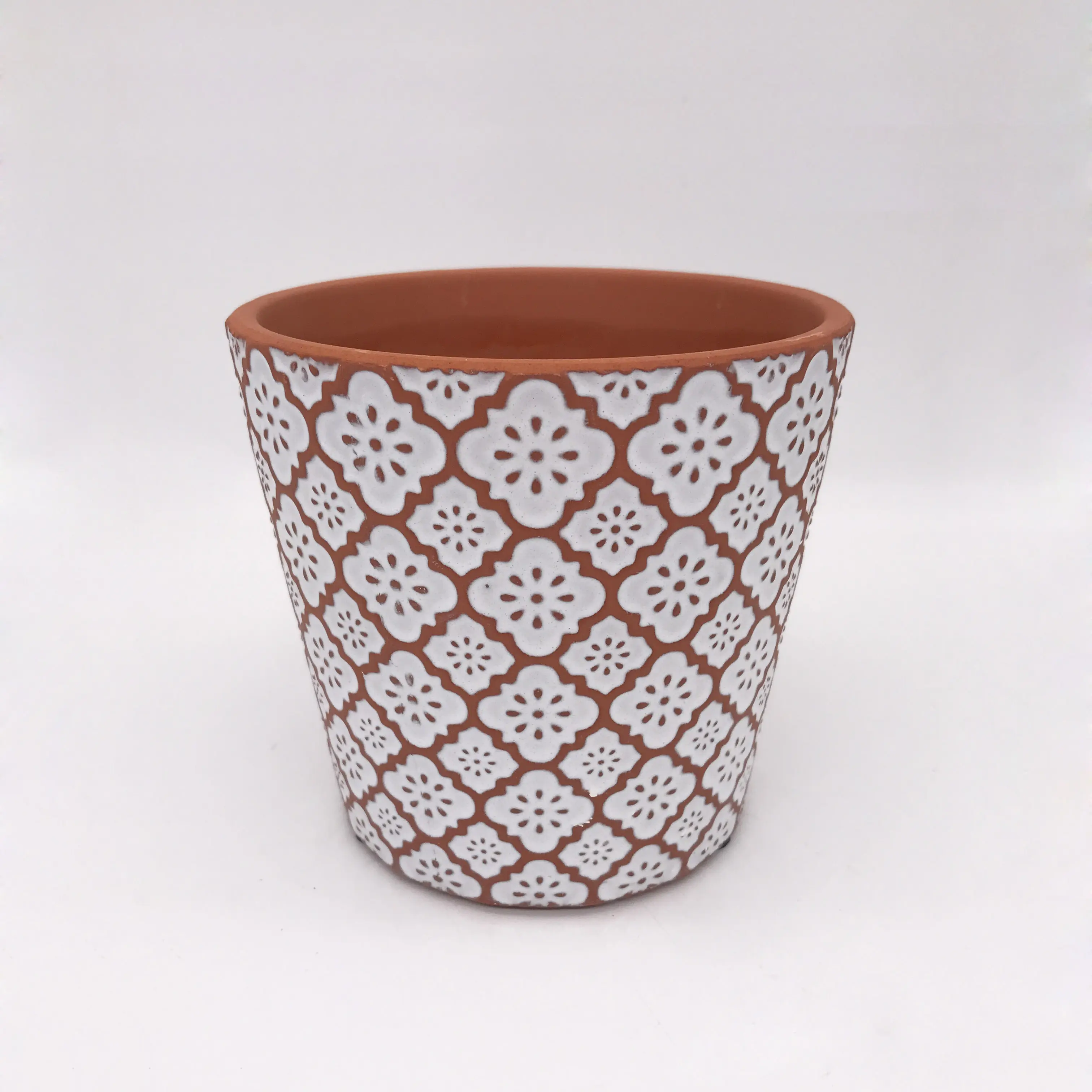 Balcony decoration terracotta plant pots home desktop decor garden flower planter pots