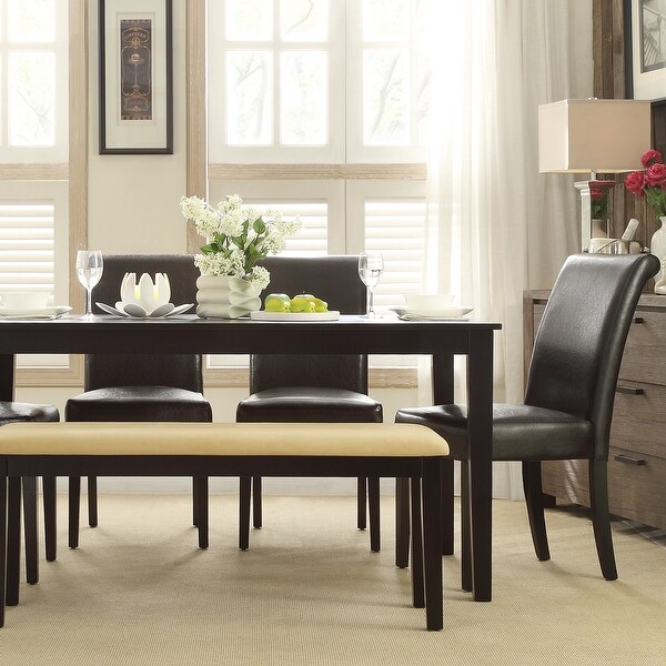 Wilmington Black Dining Table by iNSPIRE Q Classic