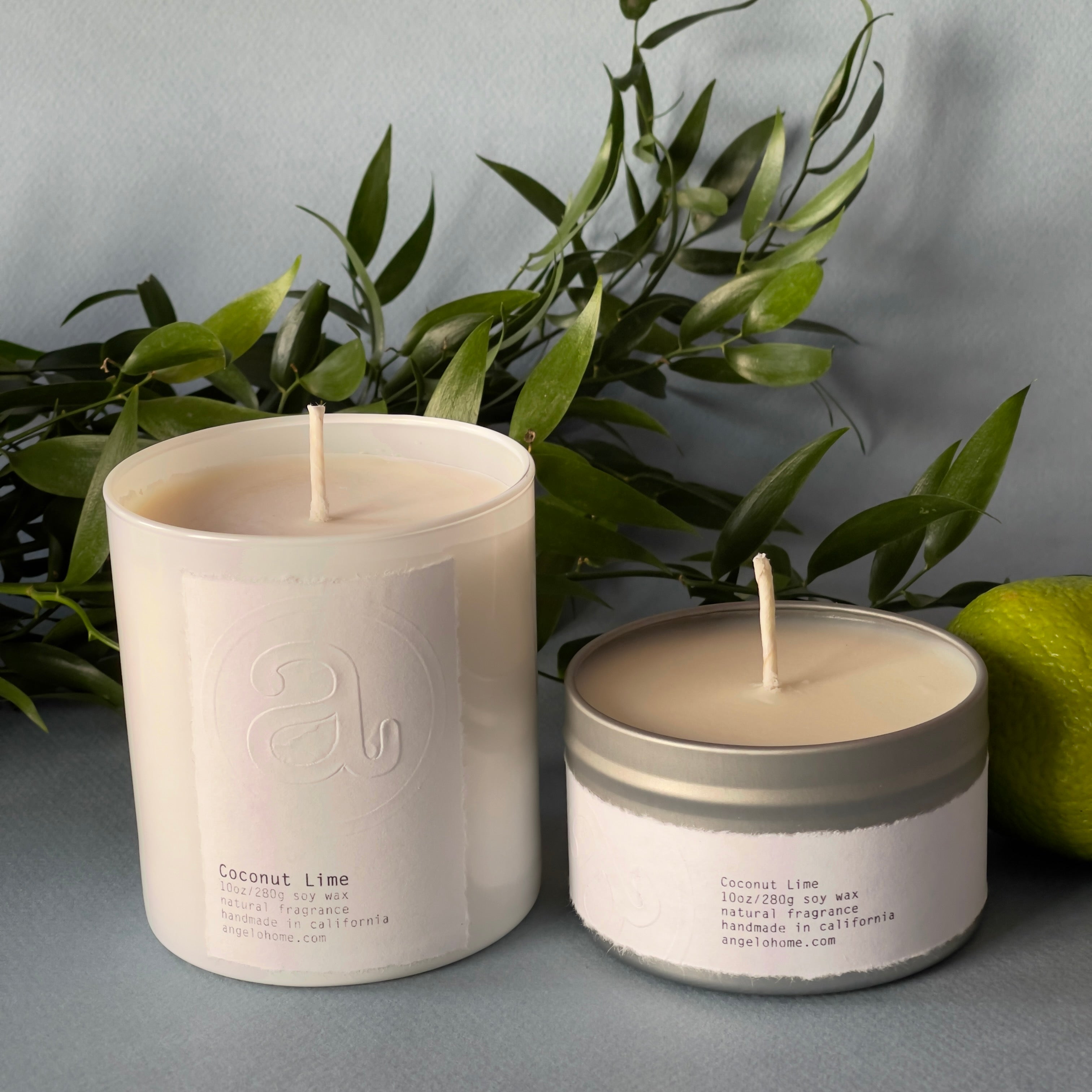 angelo:HOME Coconut Lime Scented Candle