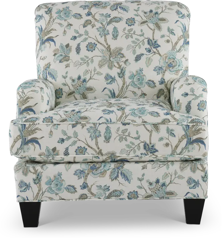 Belle Floral Accent Chair